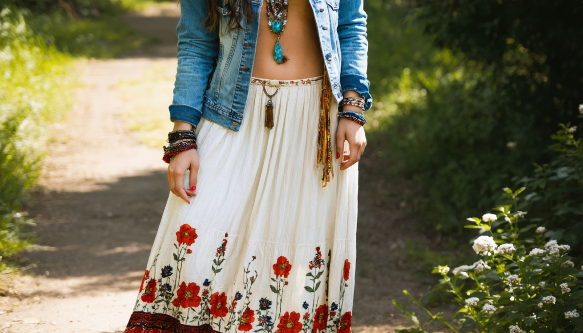 découvrez notre guide tendance pour adopter le style bohème avec une jupe longue. astuces mode, associations de vêtements et conseils pour un look bohème chic et décontracté.