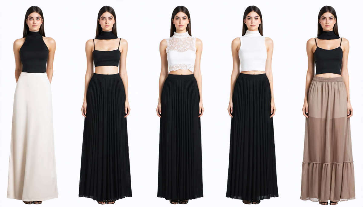 découvrez 7 styles de hauts parfaits pour sublimer votre jupe longue et révéler toute l'élégance de votre silhouette. inspirez-vous de nos conseils mode pour un look chic et harmonieux.