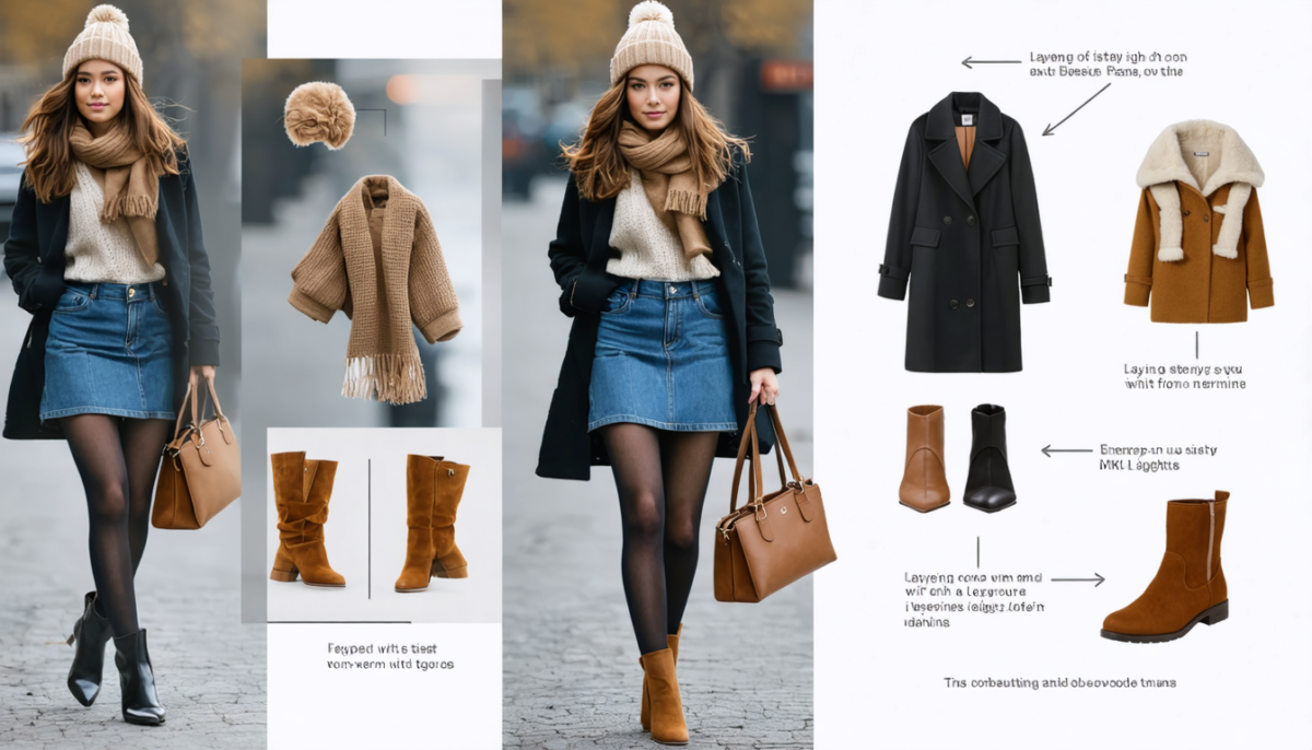 découvrez 7 astuces mode pour porter votre jupe en jean cet hiver tout en restant stylée et bien au chaud. alliez confort et élégance facilement !