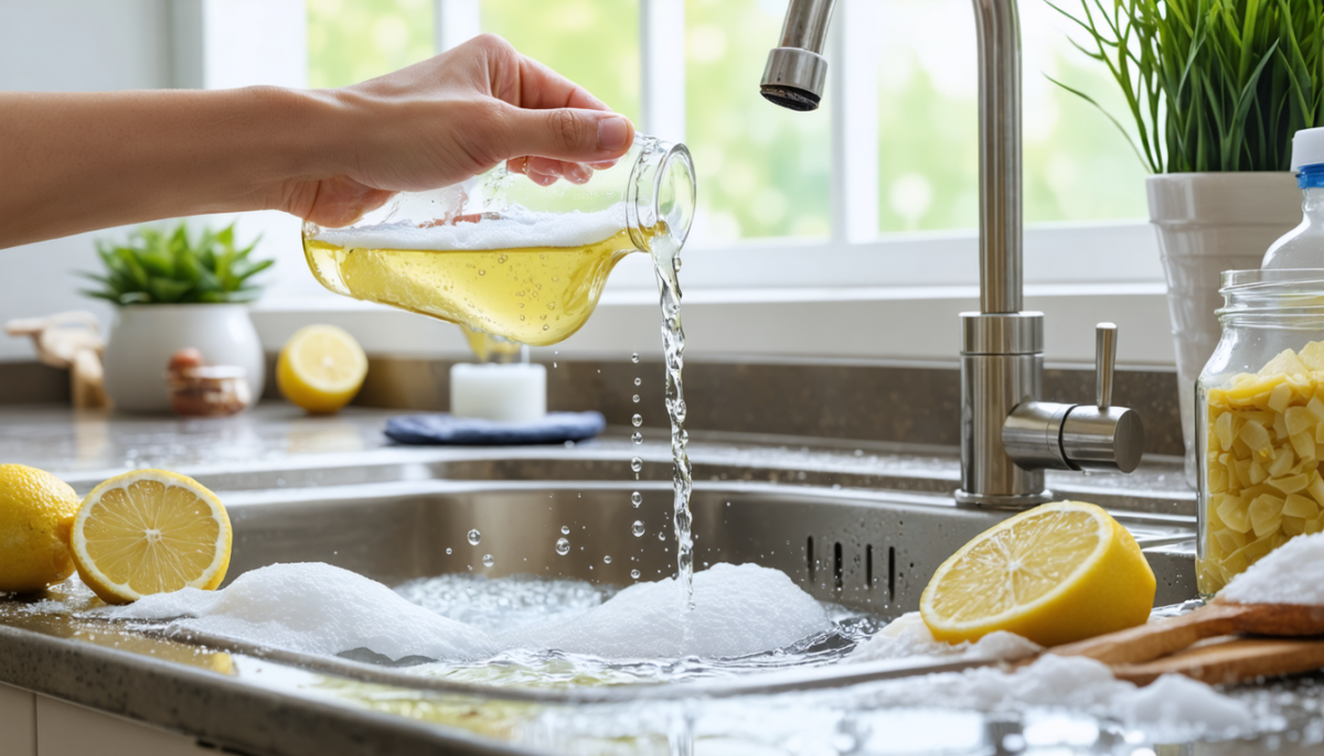 découvrez des méthodes naturelles et simples pour déboucher votre évier efficacement et retrouver un écoulement parfait sans produits chimiques.