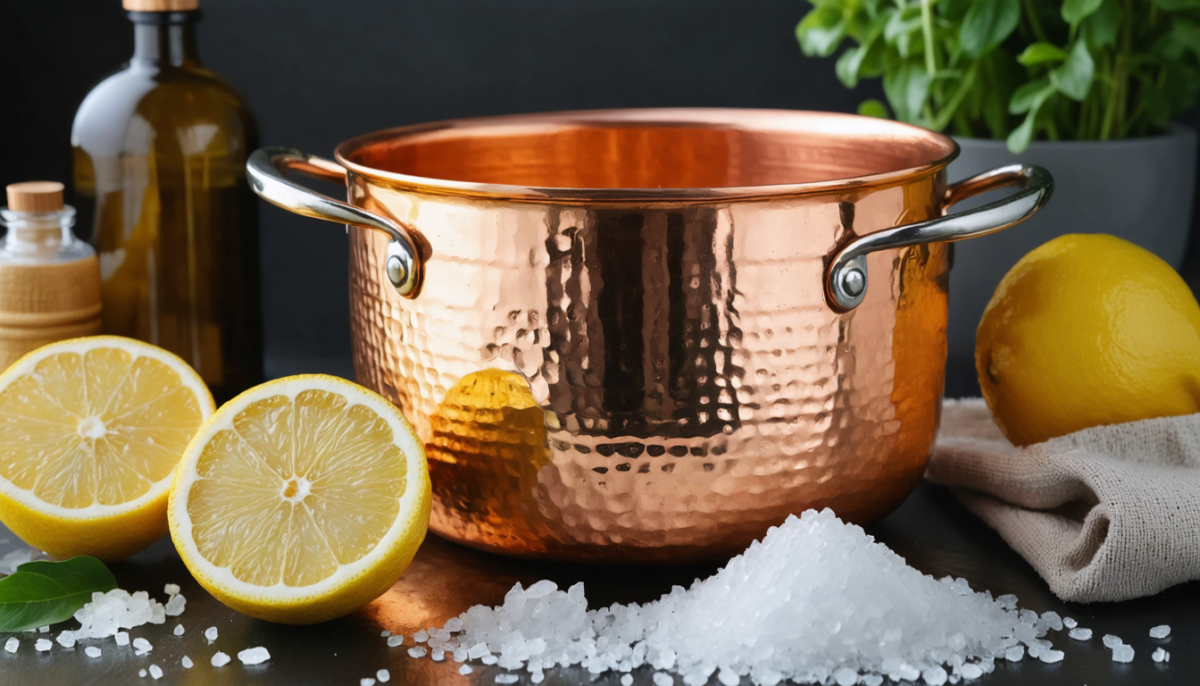 découvrez comment redonner tout l'éclat à votre cuivre grâce à une méthode naturelle, simple et efficace. illuminez vos objets en cuivre facilement et sans produits chimiques.
