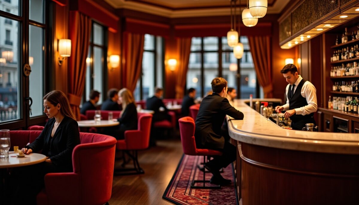 Découvrez un moment d'exception dans le bar d'un hôtel 4 étoiles au cœur du 15ème arrondissement de Paris