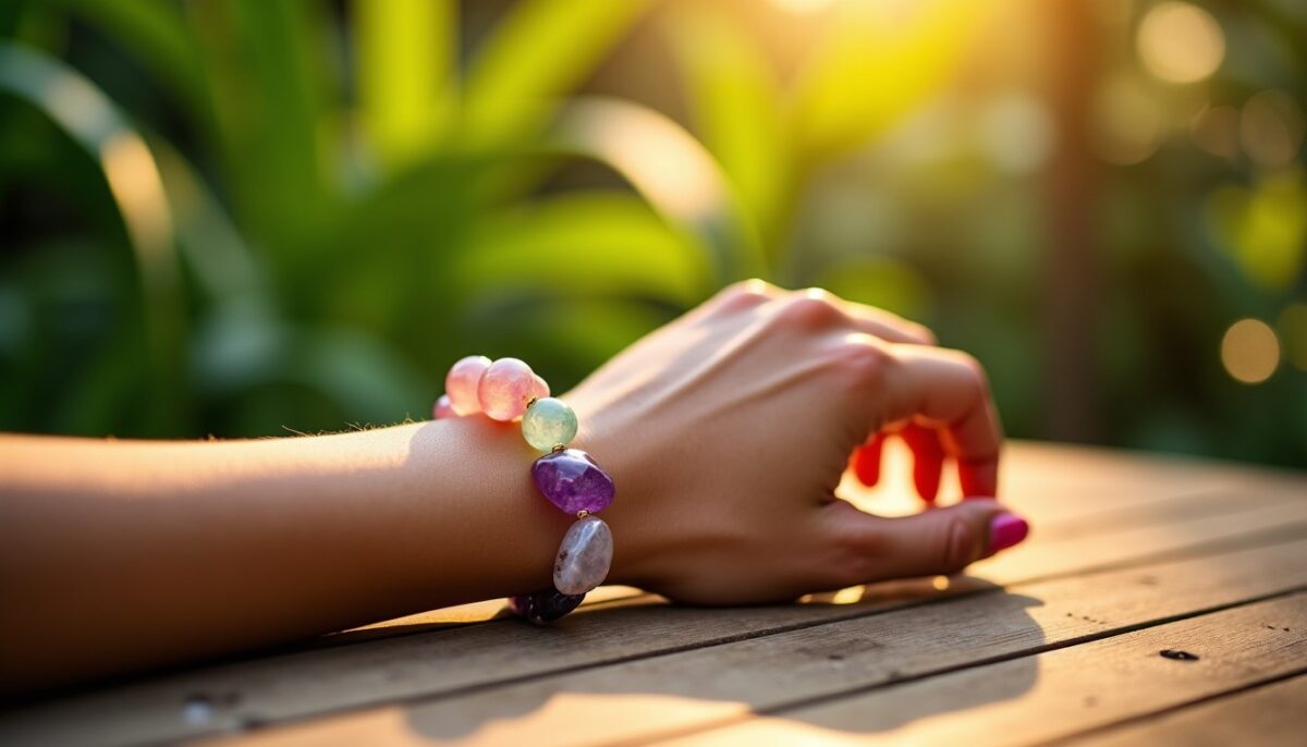 Bracelet en pierres naturelles : l'alliance parfaite entre élégance, bien-être et énergie féminine