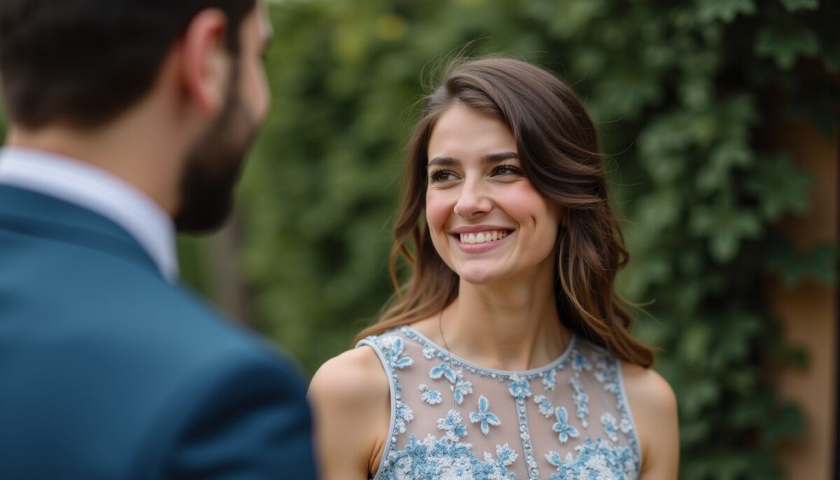 Robe bleu gris pour mariage : découvrez 10 styles chics et élégants pour briller le jour J
