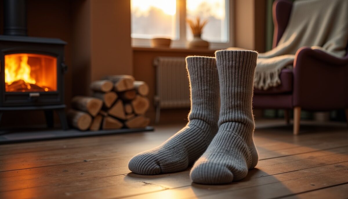 Chaussettes en laine : l'allié essentiel pour des pieds confortablement chauffés