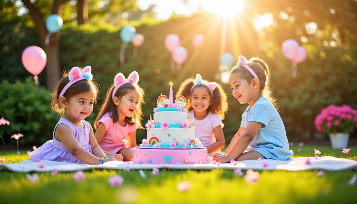 Les secrets pour organiser une fête d'anniversaire licorne magique et inoubliable