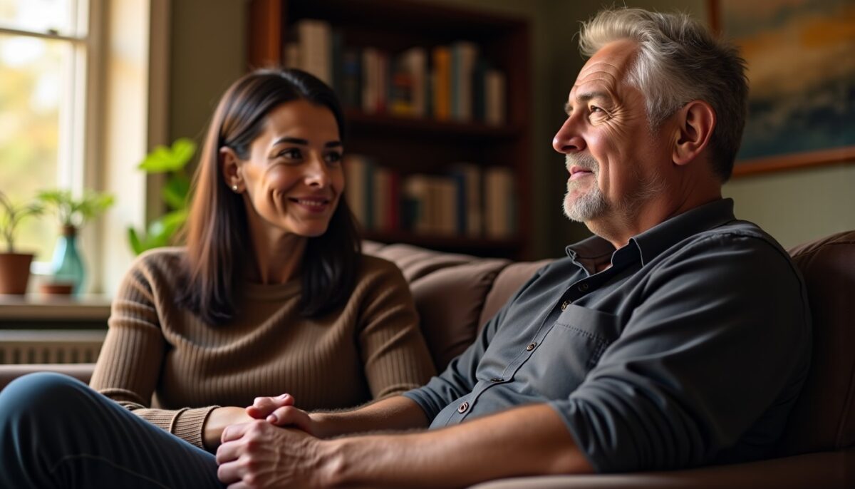 Forger une connexion profonde avec un homme veuf : maîtriser la patience et l'art de l'écoute
