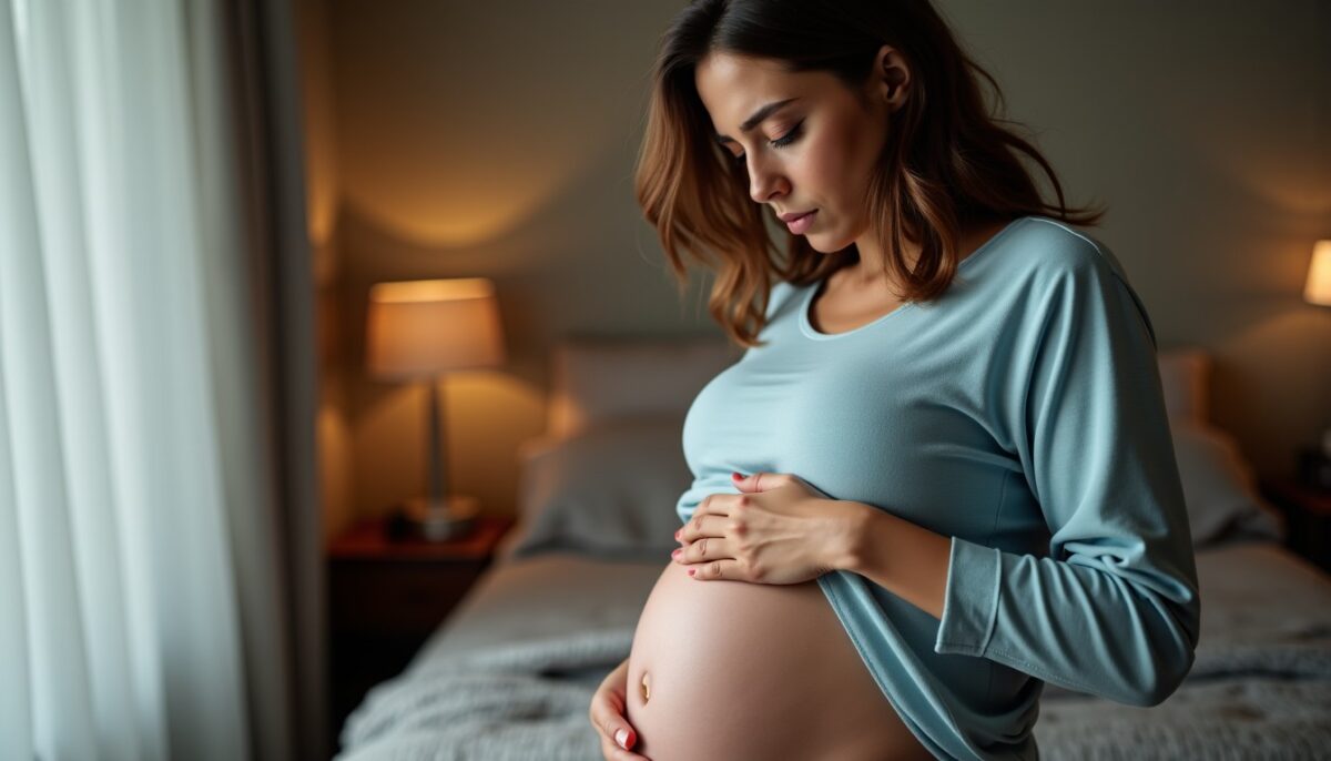 Douleurs vives dans le bas-ventre au 4ᵉ mois de grossesse : causes possibles et signes d’alerte à reconnaître